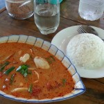 Ko Phayam - Tom Yum Gai w Rice THB90