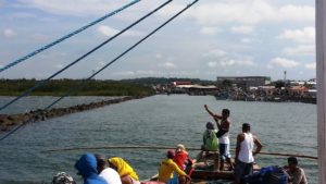 Calbayog - Approaching the Harbour