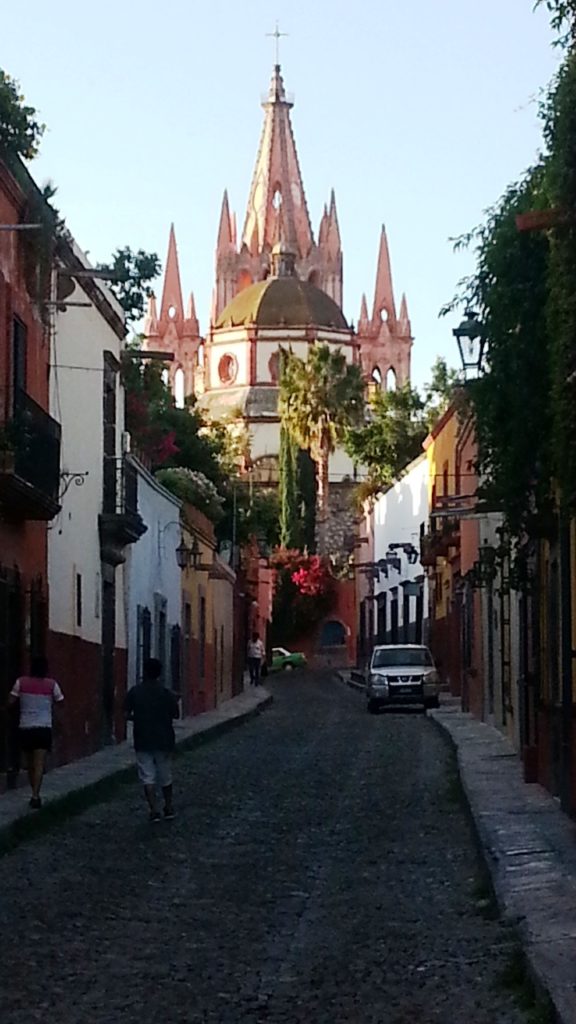 San Miguel - Street to Church