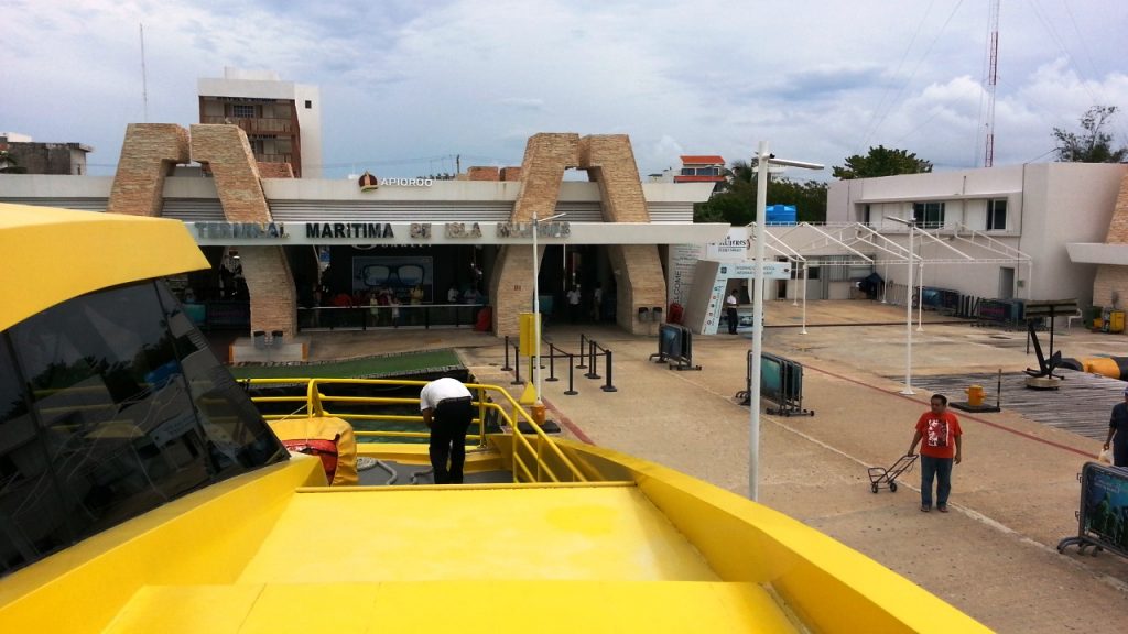 Cancun - Isla Mujeres - Disembarkation