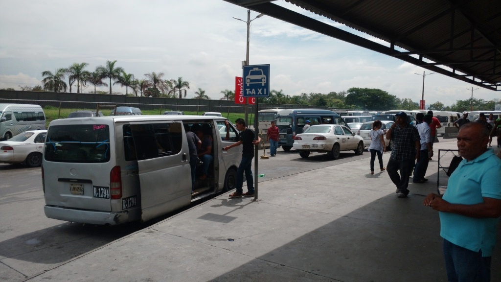 San Pedro Sula - Bus Terminal Entry