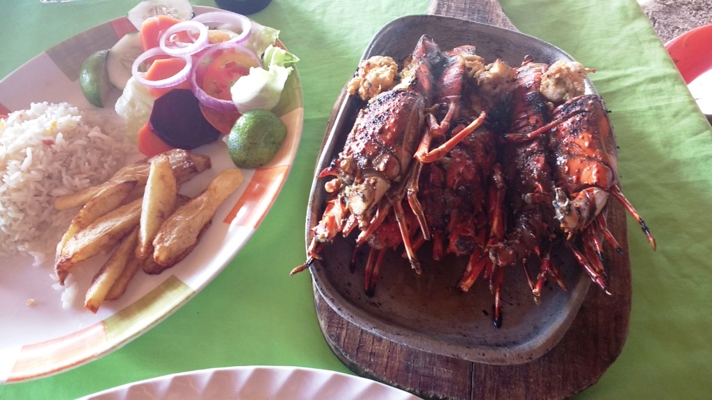 Las Penitas - Comidor Bertha - Sizzling Lobster N$330