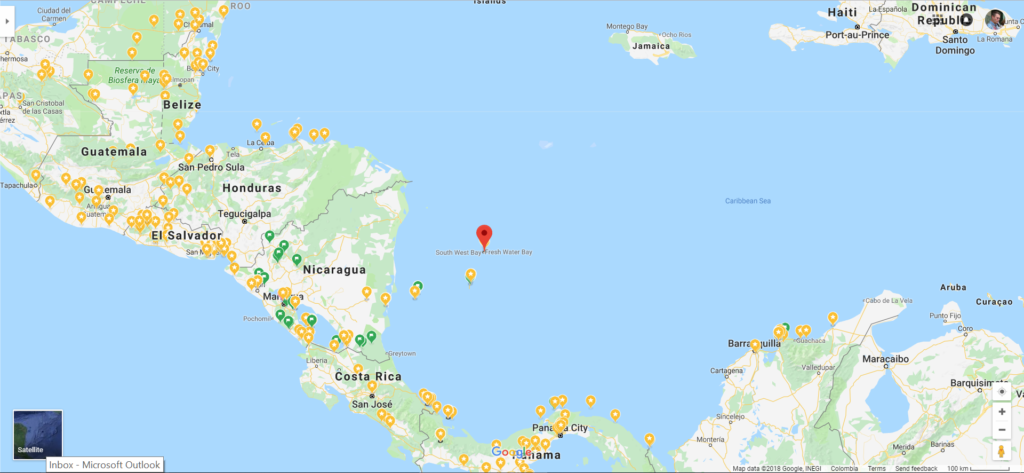 Providencia Location Map