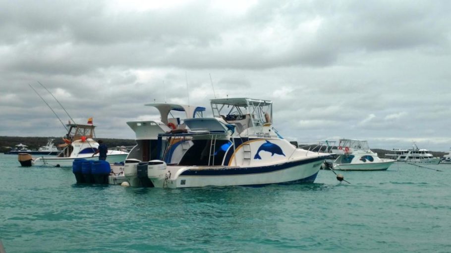 Puerto Ayora - Typical Ferry